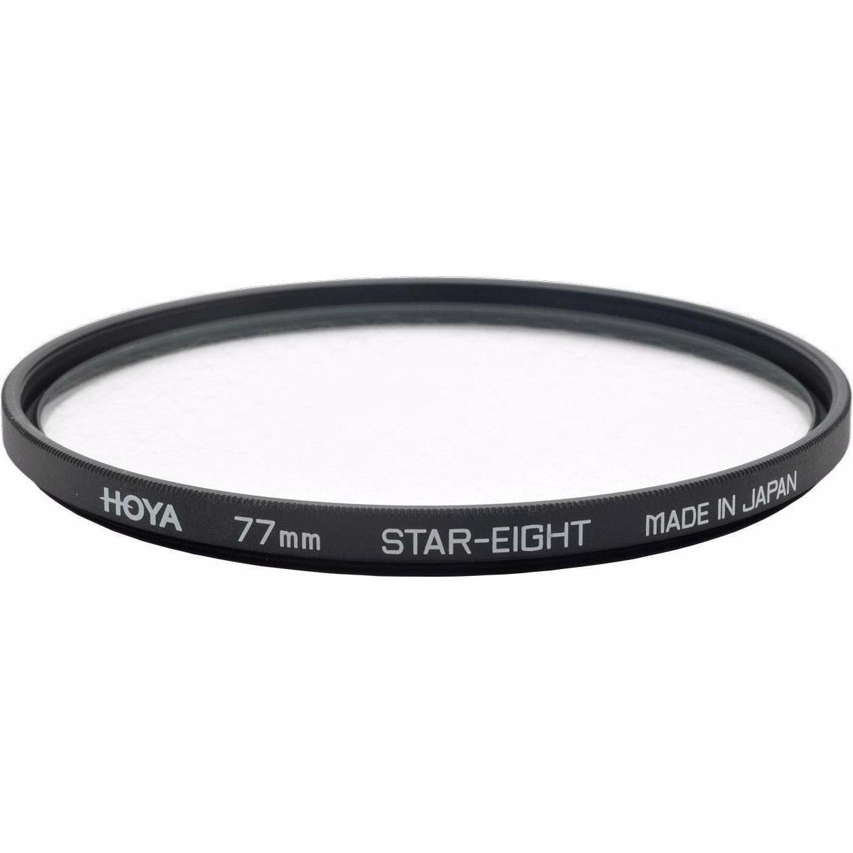 Hoya Filtro obiettivo Star-Eight effetto filtro 82 mm (82 mm, Filtro Effetto), Filtro fotografico, Nero