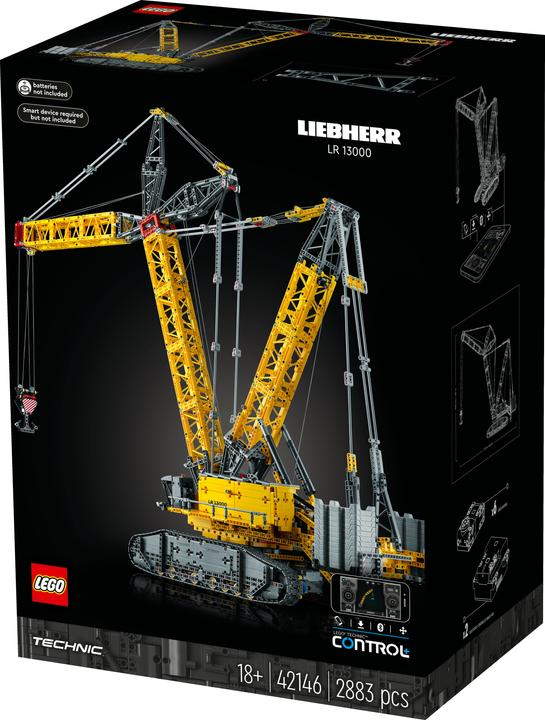 Produktbild LEGO Liebherr LR 13000 Raupenkran (42146, LEGO Technic)