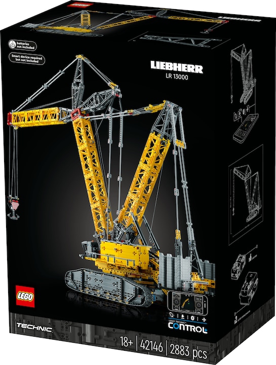 Produktbild LEGO Liebherr LR 13000 Raupenkran (42146, LEGO Technic)