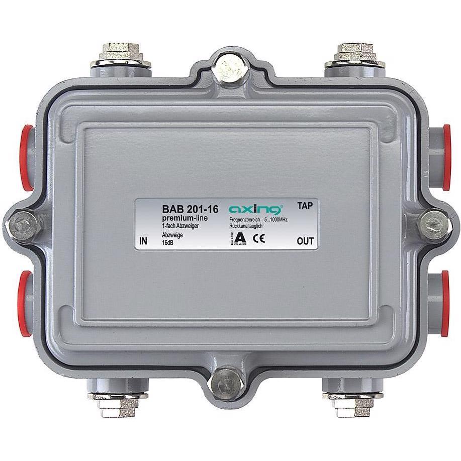Axing Splitter a 1 via BAB 201-16 16 dB, 51006 MHz, OD (Collettori e ramificazioni), Cavo antenna