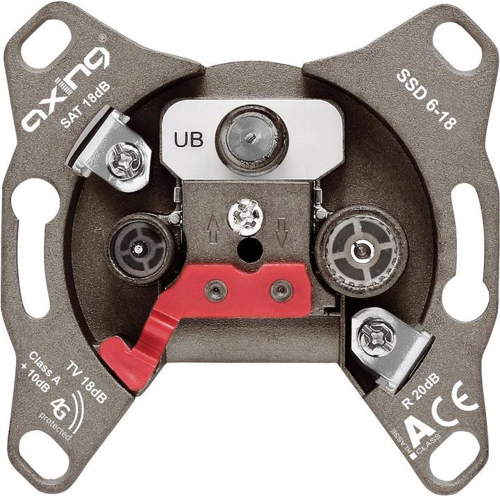 Produktbild Axing SAT-Dose programmierbar, 18 dB (Antennendose)
