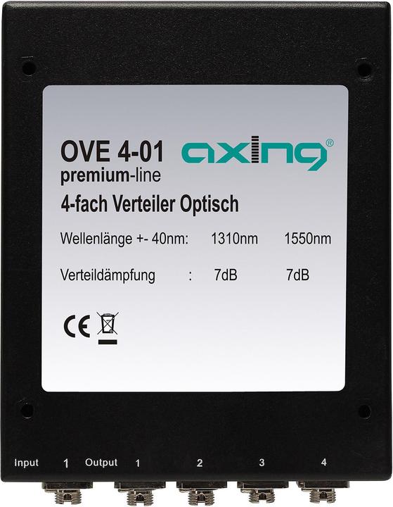 Produktbild Axing Optischer 4-fach-Verteiler OVE 4-01