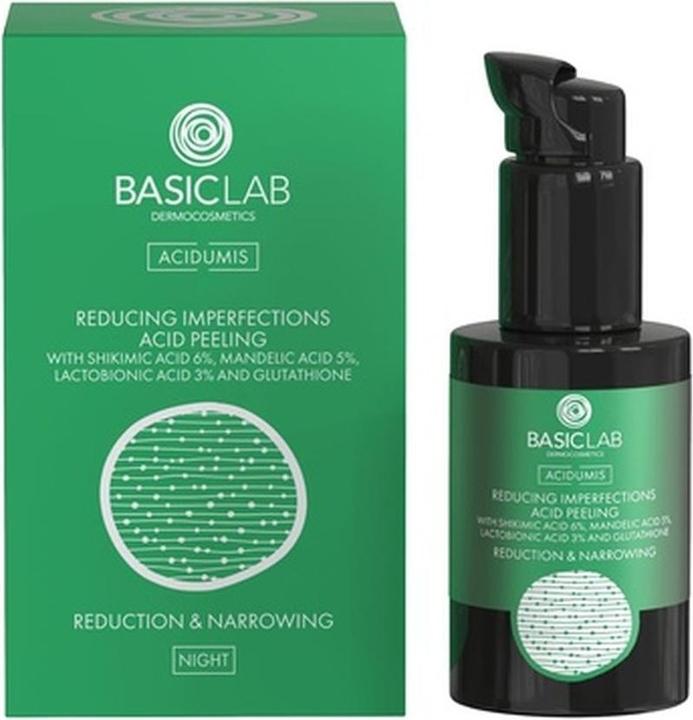 BasicLab Acidumis Acid Peel Reducing Imperfections 30Ml (Reinigungspeeling, 30 ml)