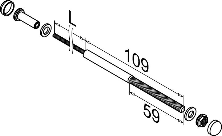 Produktbild Q-Railing Drahtseilsystem Q-LINE - FAST FIX (1 Stk.)