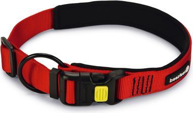 Actual product image Beeztees Bz Prem Halsbd Parinca Red 60- (60, 62, Dog, Dog sport)