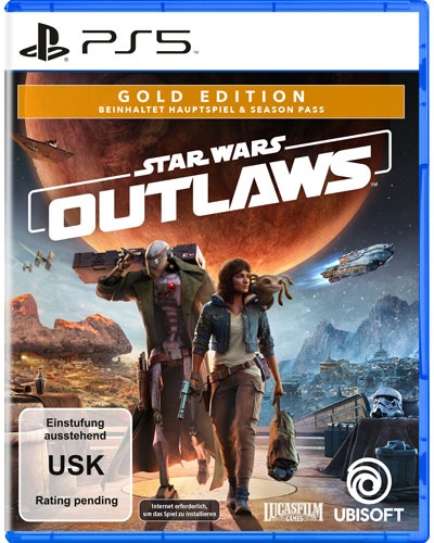 Actual product image Ubisoft Star Wars Outlaws Gold Edition (PS5, DE)