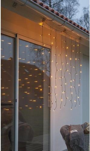 Productafbeelding Star Trading LED goudkleurig warmwit, gordijn, 80 LED's (1.30 m)