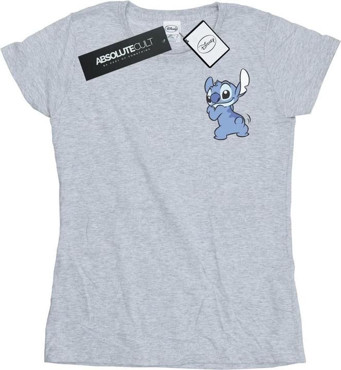 Image du produit Disney - T-shirt LILO AND STITCH STITCH BACKSIDE BREAST PRINT - Femme (XXL)