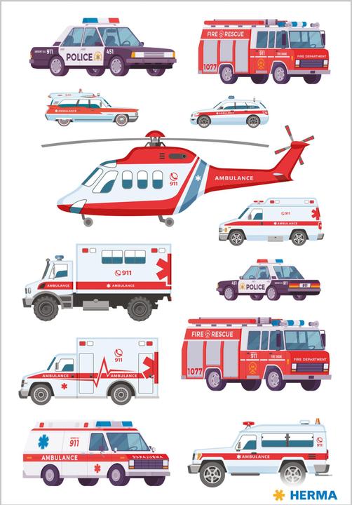 Produktbild HERMA Sticker Fahrzeuge