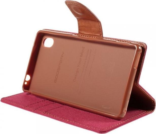 Actual product image Goospery Canvas Diary Series (Sony Xperia M4 Aqua)