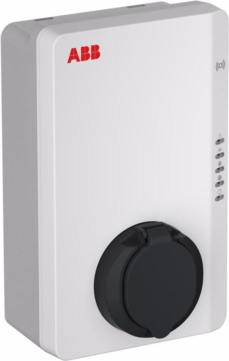Productafbeelding ABB Terra AC 22 kW MID laadstation, RFID type 2 stopcontact (Type 2, 22 kW, 32 A)