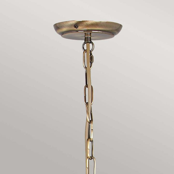 Actual product image Elstead Lighting Artisan chandelier E14 triple aged brass (36 cm)