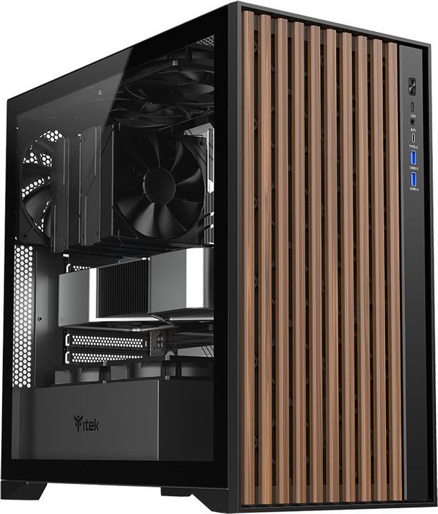 Actual product image Itek Woody (mATX, ATX, Mini-ITX)