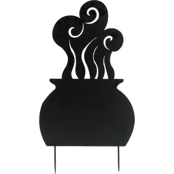 Europalms Silhouette Metall Hexentopf, 83cm