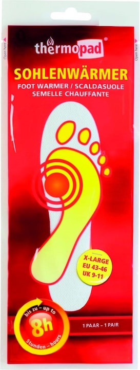 Actual product image Thermopad Sole warmer S size 36-37