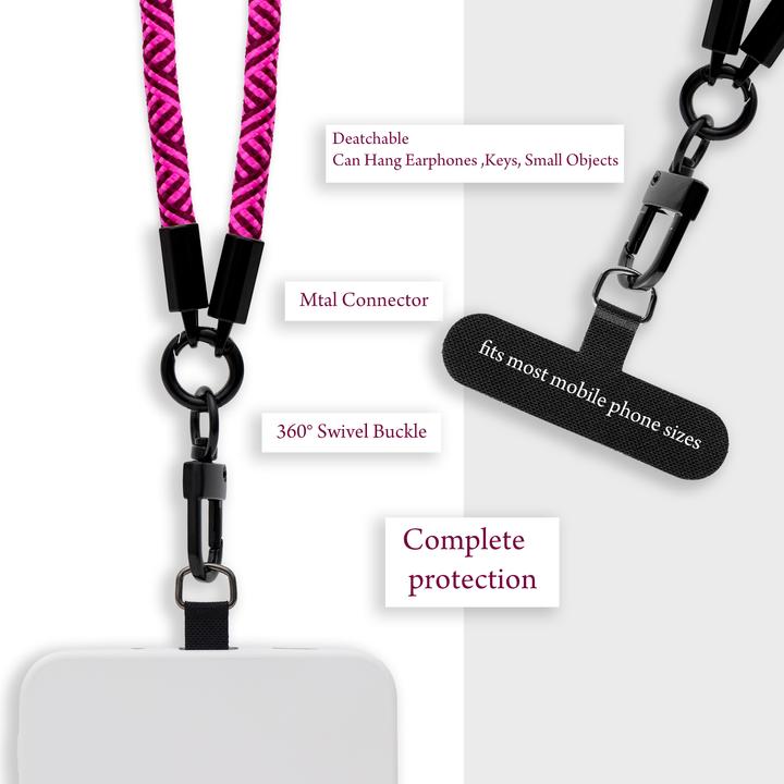 Produktbild Cadorabo Handykette für HTC Desire 601 Necklace Hülle mit verstellbarem Kordelband