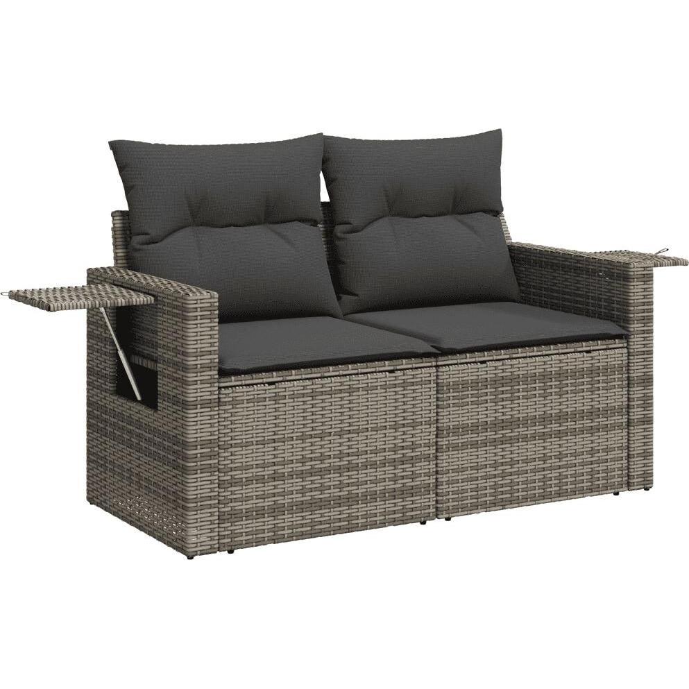 VidaXL, Gartenlounge, 10-tlg. Garten-Lounge-Set mit Kissen