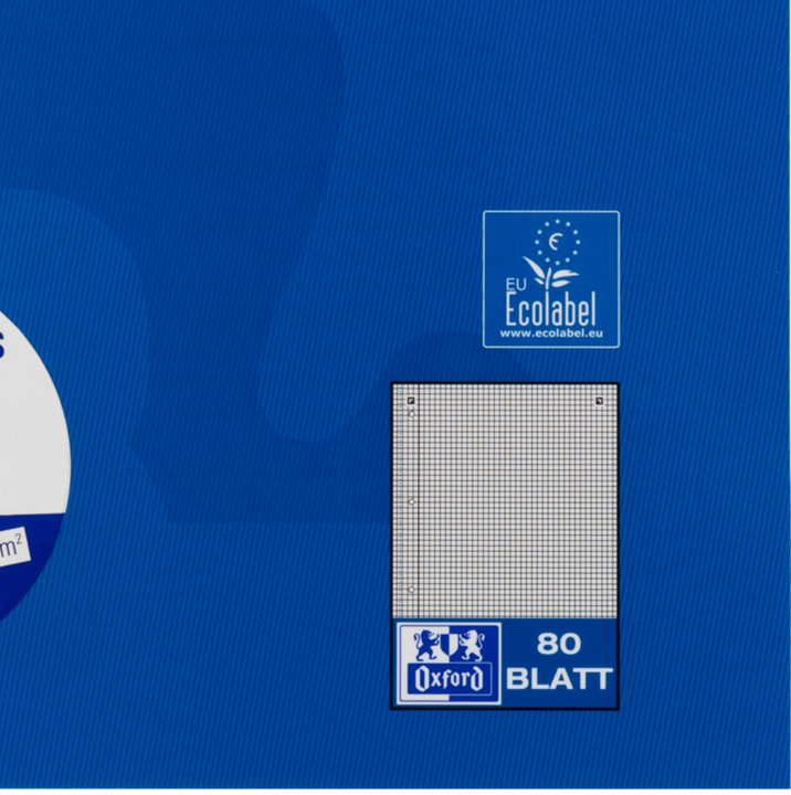 Produktbild Oxford Collegeblock (A4, Kariert, Harter Einband)