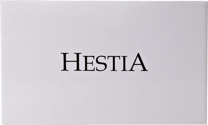 Actual product image Hestia Glass Mirror Napoleon Mantel Clock