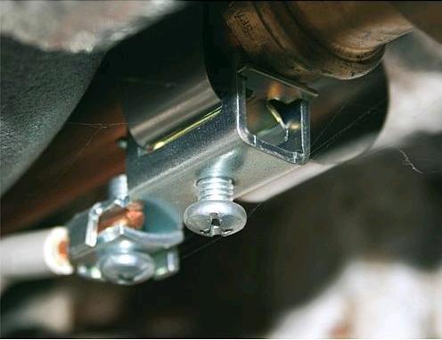 Actual product image Pollmann Wrap band clamp EB 0 mounted 10 pcs.