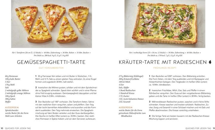 Produktbild Quiches (Deutsch, Cora Wetzstein, 2018)