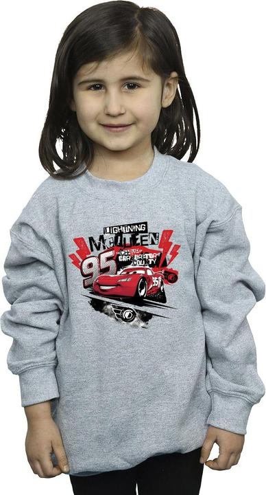 Produktbild Disney Cars Lightning McQueen Collage Sweatshirt Mädchen (116)