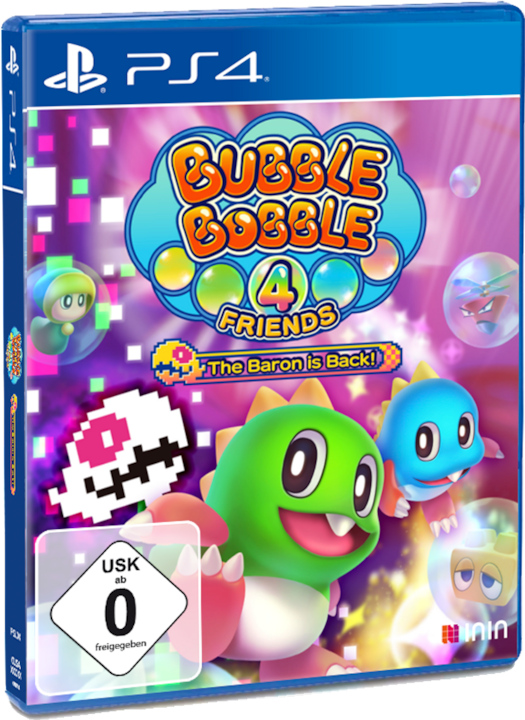 Immagine prodotto ININ Games Bubble Bobble 4 Friends: The Baron is Back. (PS4, DE)