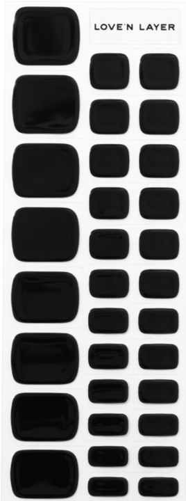 Produktbild Love'n Layer - Solid Toe Night Black (Farblack)