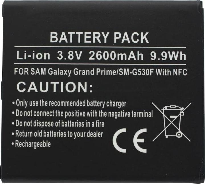 Immagine prodotto Samsung Batteria Galaxy Grand Prime NFC SM-G5306W, SM-G5308, SM-G5308W, SM-G5309, SM-G5309W, SM-G530H