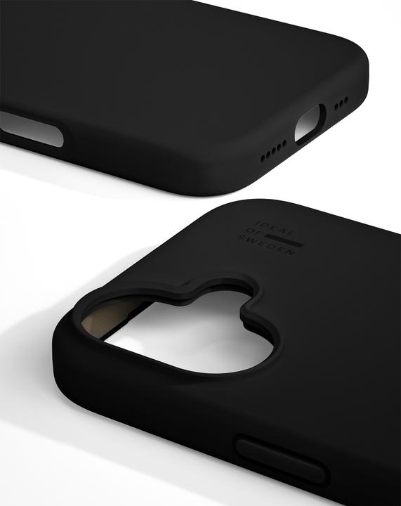Actual product image iDeal Of Sweden iPhone 17 Silicone Case - Black (Apple iPhone 17)