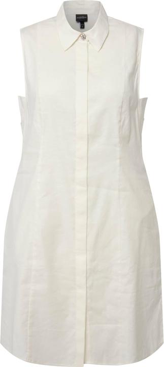 Produktbild Ulla Popken Bluse, Leinenmix, Hemdkragen, Taschen, ärmellos (46, 48)
