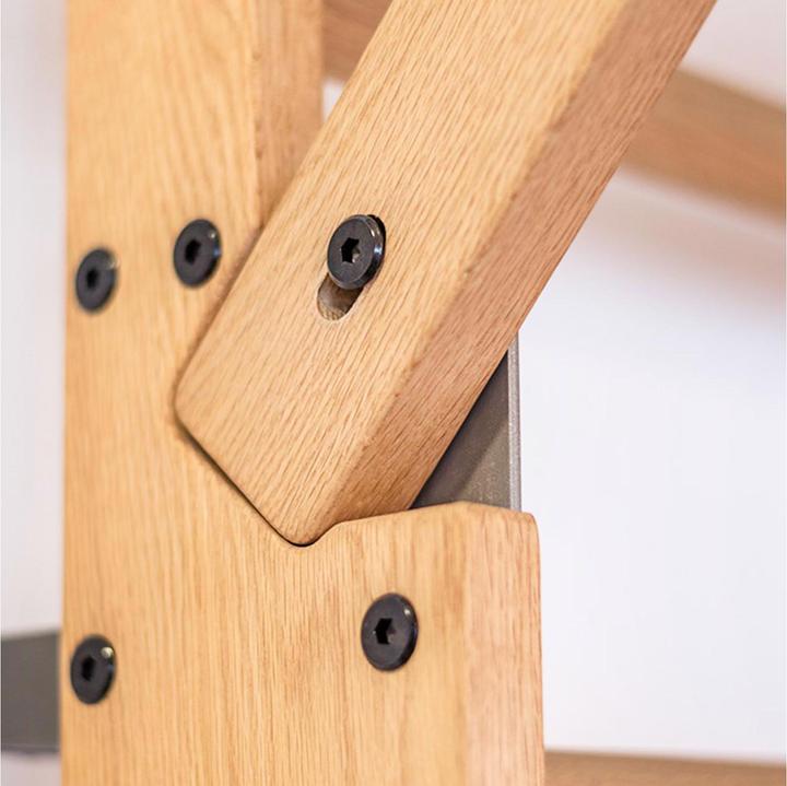 Produktbild NOHrD Sprossenwand WallBars Eiche, mit 10 Spossen