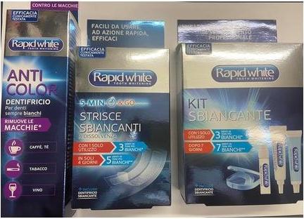 Actual product image Generic Rapid White Anti-Color Toothpaste Whitening Strips and Bleaching Set for Stain Removal from Tobacco
