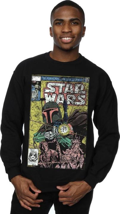 Produktbild Star Wars Boba Fett Comic Sweatshirt (L)