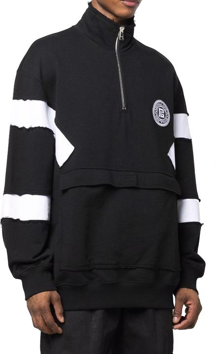 Actual product image Balmain Circle Logo Cotton Sweatshirt (M)