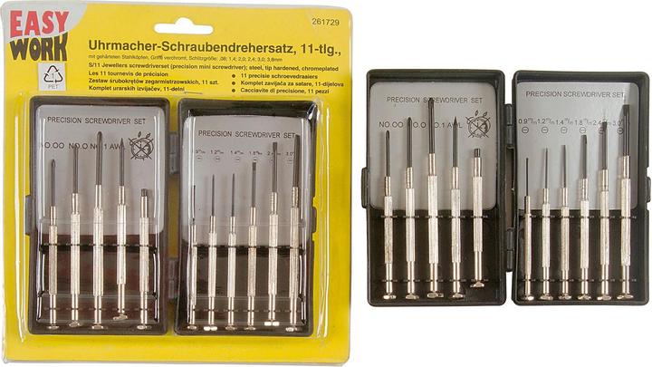 Produktbild Easy Work Uhrmacher-Schraubendrehersatz
