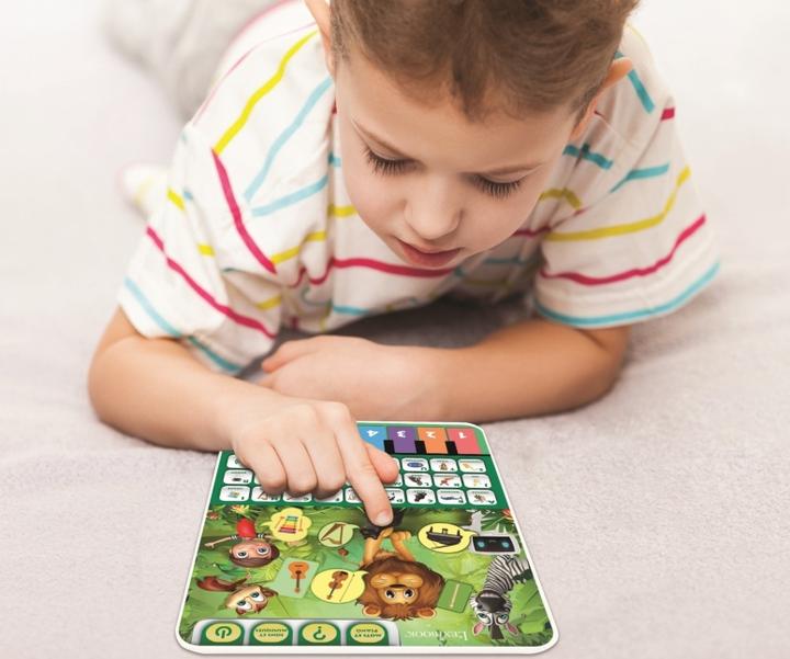 Actual product image Lexibook Learning tablet - educational tablet, talking alphabet, musical piano, discover animals and music FR (French)