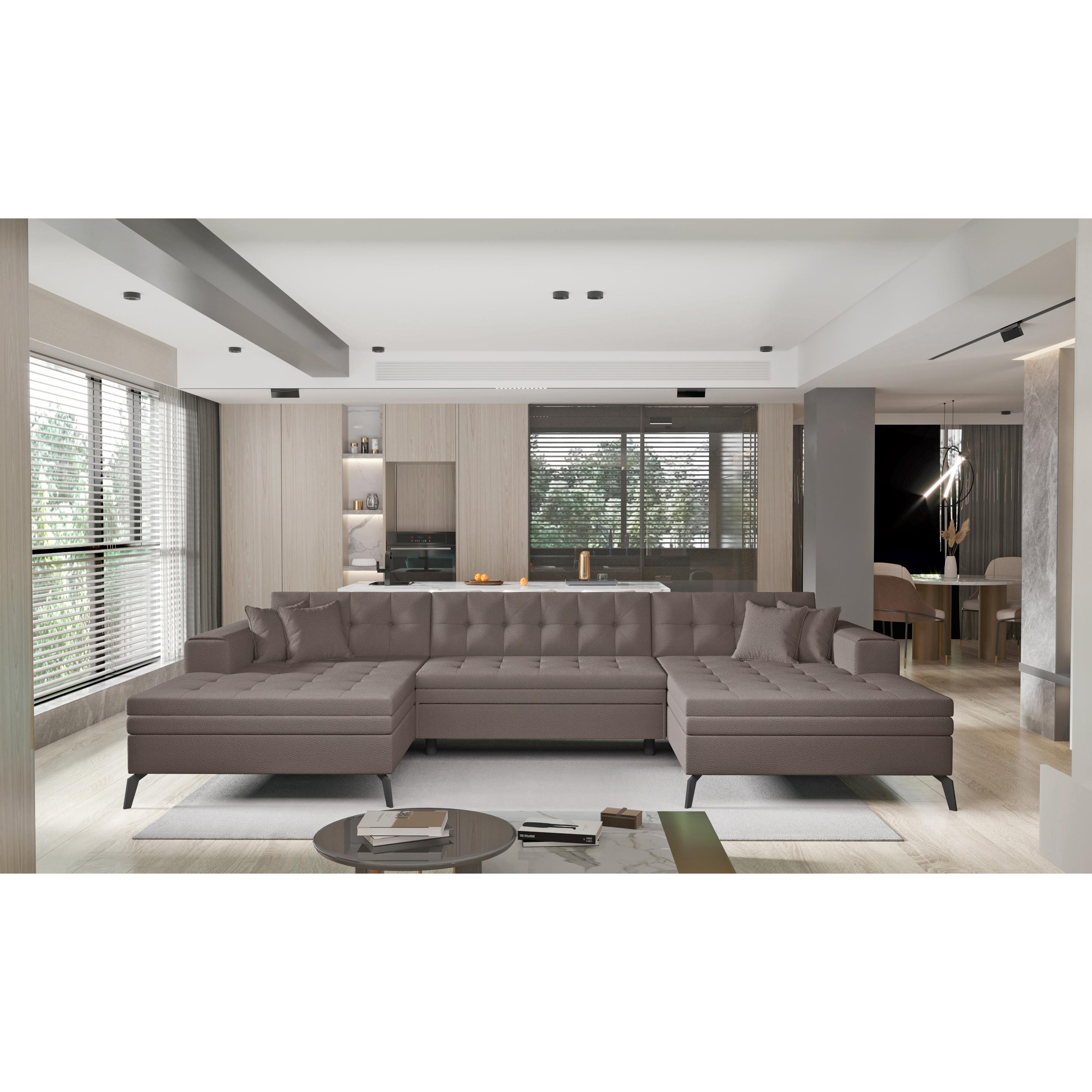ELTAP, Sofa, Vertizo (Wohnlandschaft, 5-Sitzer, Bettsofa)