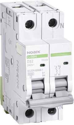 Noark Electric LS-Schalter D 1P+N 6kA 32A (32 A)