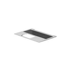 HP Sps-Top Cover W/Kb Cp Sr Den, Notebook Ersatzteile, Silber