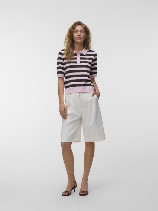 Produktbild Vero Moda AWOLINE Gestricktes Poloshirt Strickpullover (L)