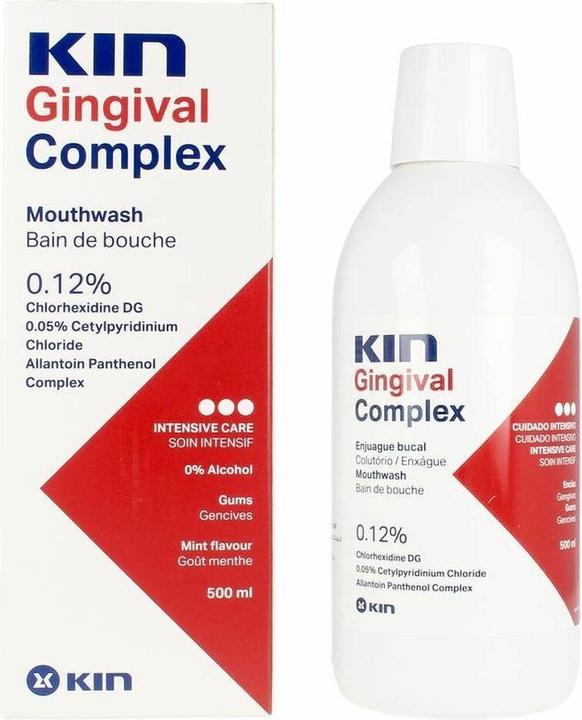 Immagine prodotto KIN Igiene GINGIVAL COMPLEX Collutorio 500ml (500 ml, Collutorio)