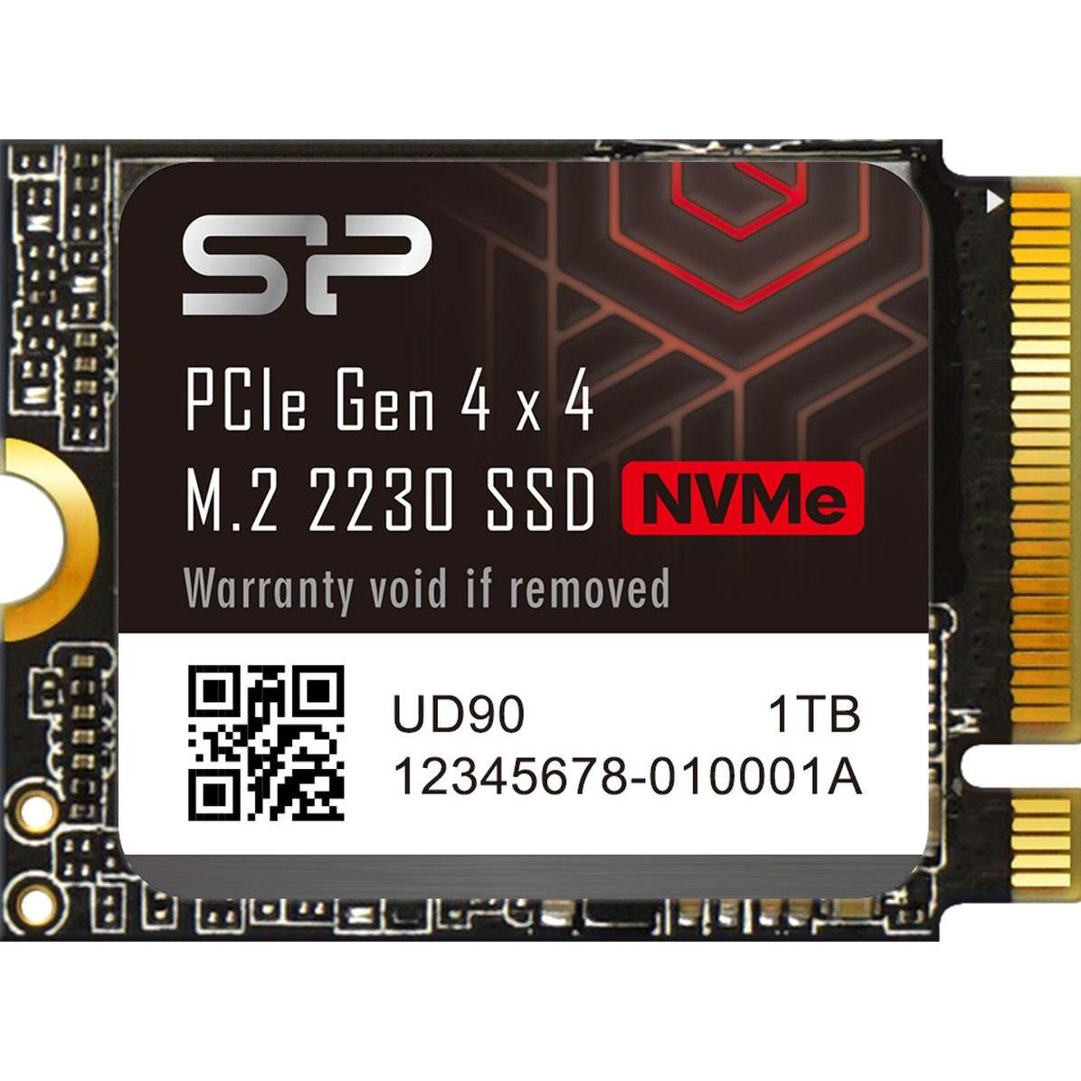 Silicon Power Dysk SSD UD90 1TB M.2 2230 PCIe NVMe (1000 GB, M.2 2230), SSD