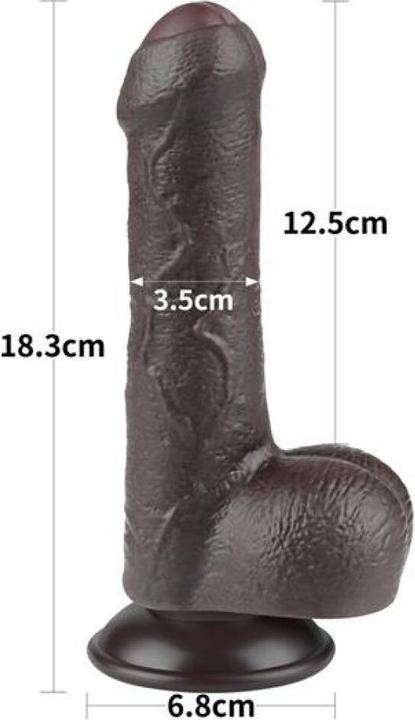 Produktbild Lovetoy Skin Dildo 18.3 cm
