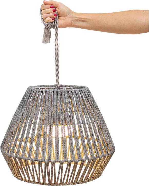 Productafbeelding Newgarden CONTA LED oplaadbare hanglamp, buiten, draadloos met afstandsbediening, USB IP54 (900 lm, IP54)