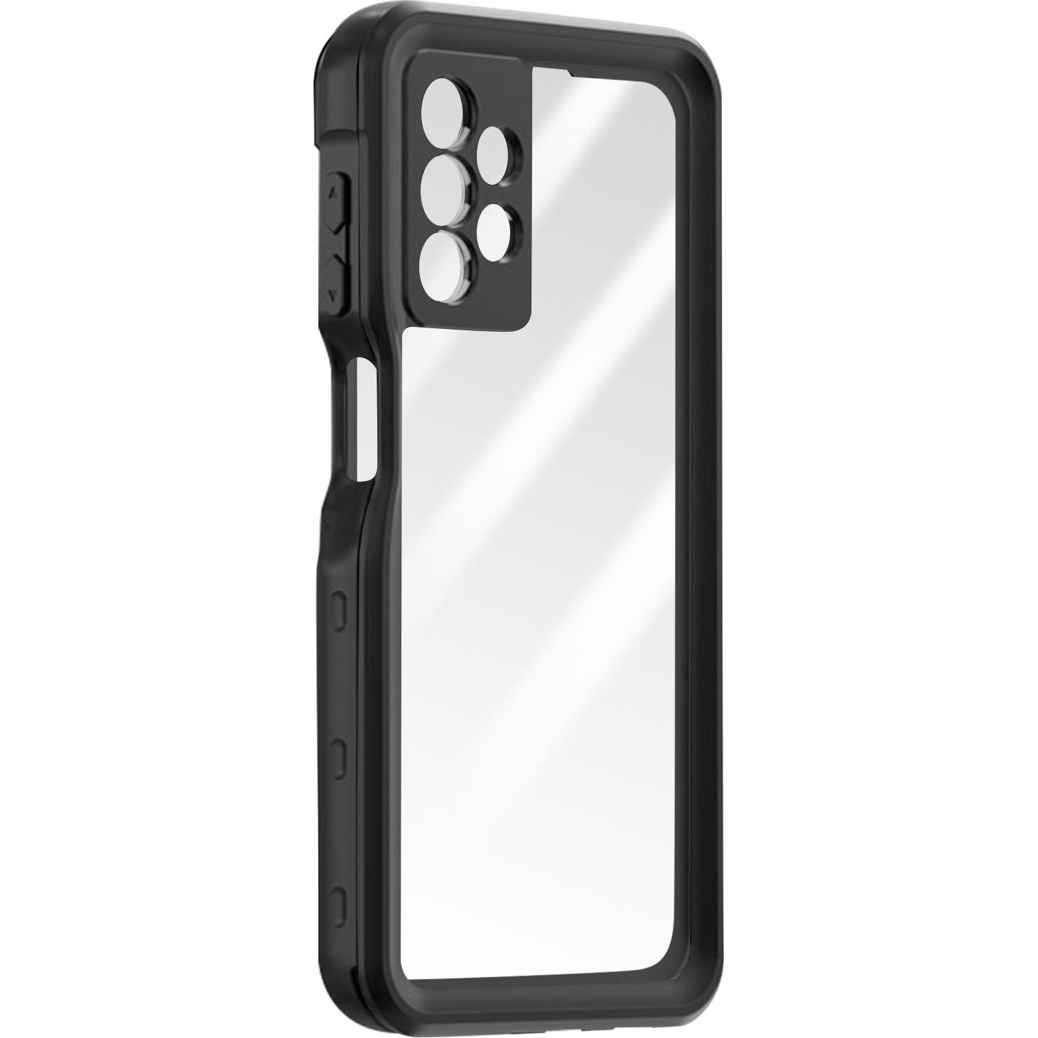 Avizar Shellbox Series (Samsung Galaxy A13), Smartphone Hülle, Schwarz