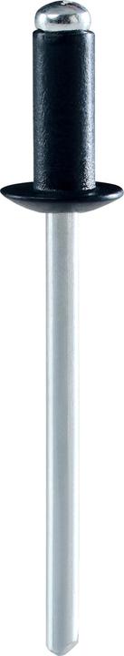 Produktbild Rapid Schwarze Blindniete Ø 4,0 x 10 mm