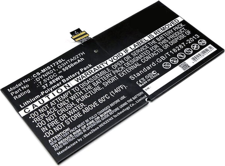 Produktbild AGI Akku kompatibel mit Microsoft Surface Pro 4 - Akku - 5.050 mAh (5050 mAh)