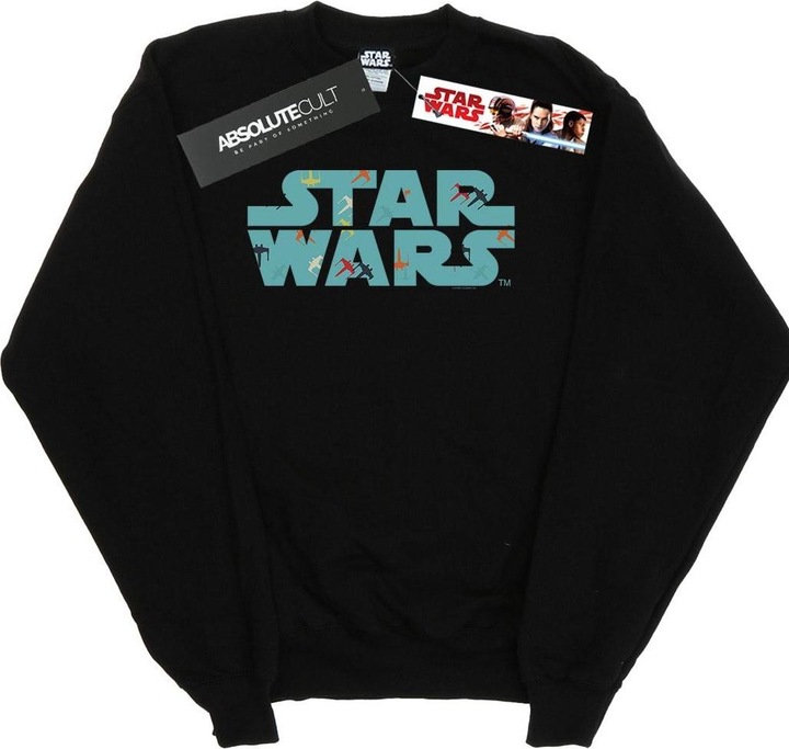 Produktbild Star Wars Retro XWing Pattern Logo Sweatshirt (M)
