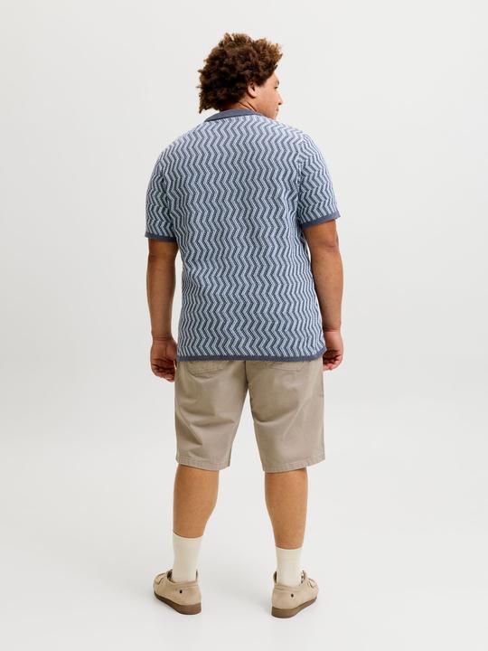 Produktbild Jack & Jones Joraiden Knit Split Neck Polo Styd Pls (3XL)